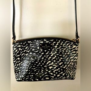 Kate Spade Black and white shoulder/crossbody